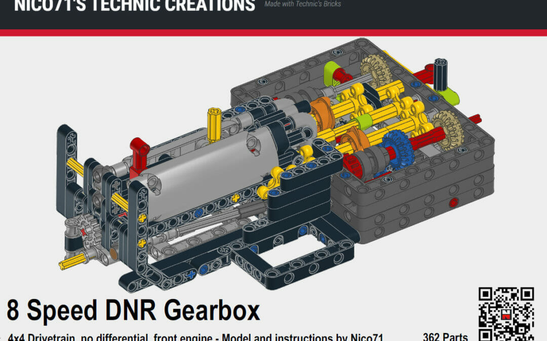 8 Speed sequential gearbox with DNR selector