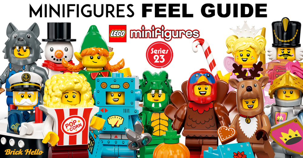 LEGO Series 23 Collectible Minifigure Smart Feel Guide