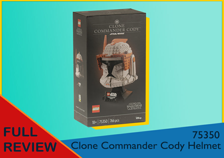 Full Review – Clone Commander Cody Helmet 75350