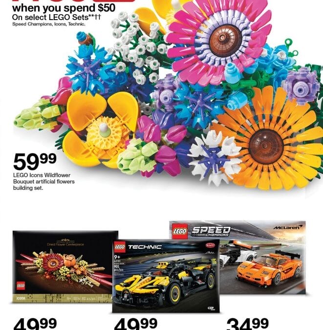 [us]-target-lego-november-2023-promotion:-free-$10-target-gift-card-with-$50-on-select-18+-icons,-speed-champions-&-technic