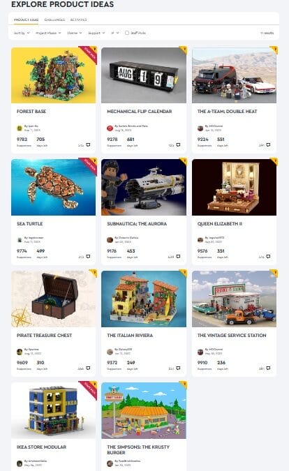 lego-ideas-project-creations-approaching-10-000-supporters-(week-of-december-3,-2023)