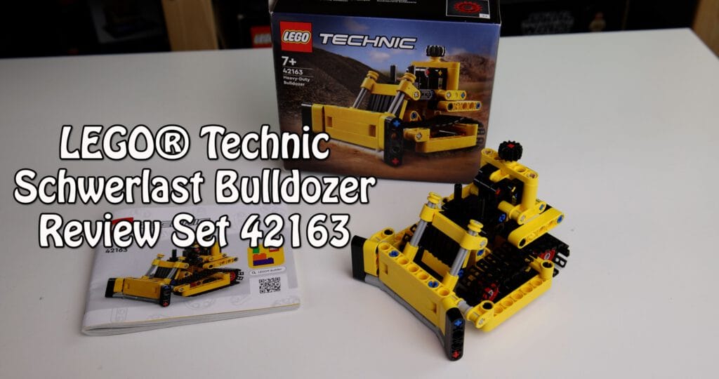 sympathisches-lego-technic?-review-schwerlast-bulldozer-(set-42163)