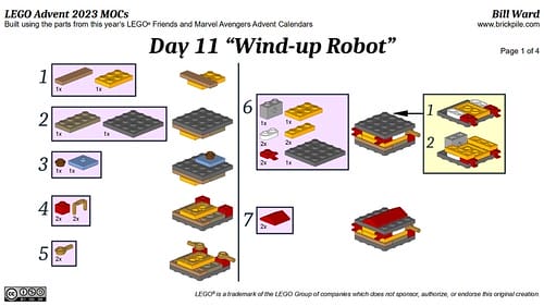 Advent 2023 Day 11 MOC Instructions