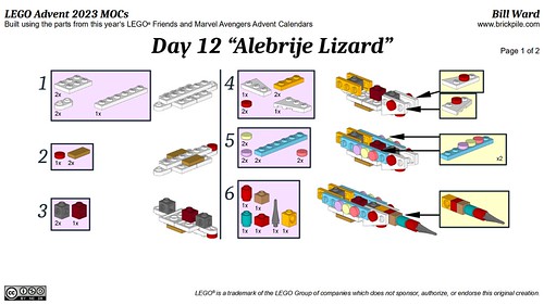 Advent 2023 Day 13 MOC Instructions