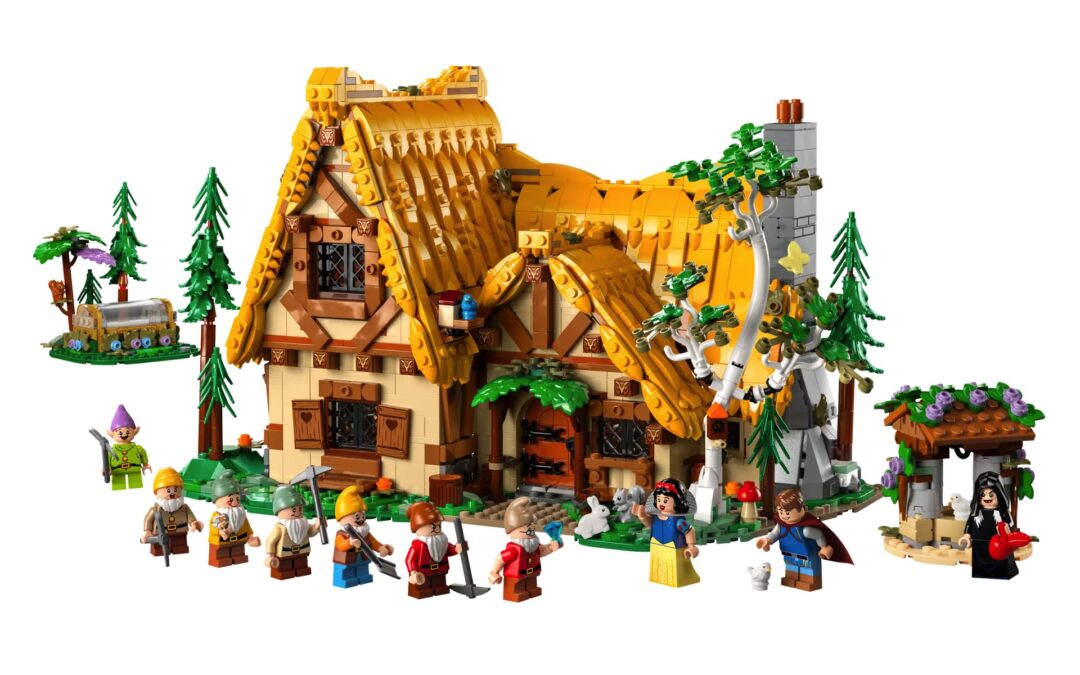 18+-lego-disney-43242-snow-white-and-the-seven-dwarfs’-cottage-march-2024-set-image-leaks,-prices-&-release-dates