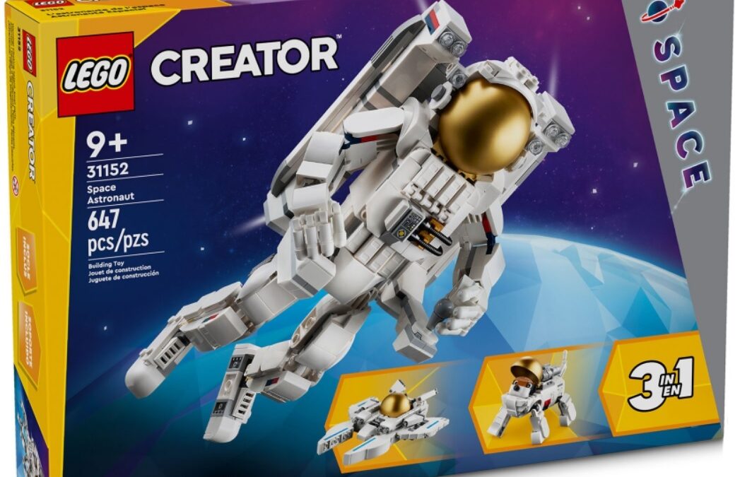 [us]-five-lego-creator-3in1-sets-on-sale-(20%-off):-space-astronaut,-retro-roller-skate,-flowers-in-watering-can,-retro-camera-or-wild-safari-animals