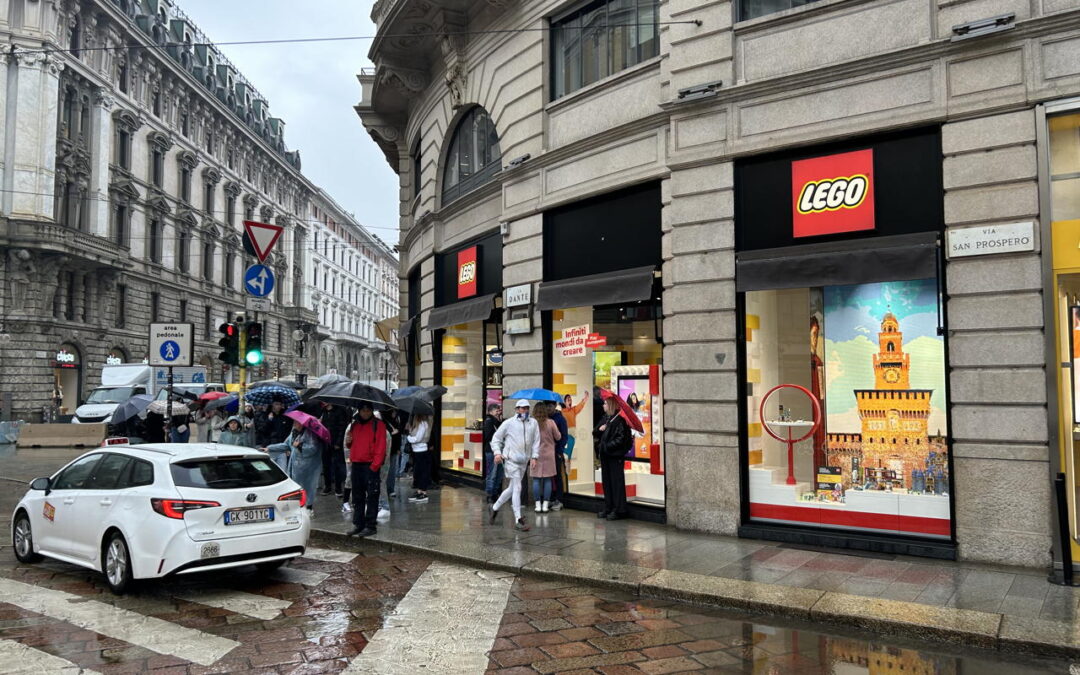 Inaugurato il nuovo negozio LEGO a Milano