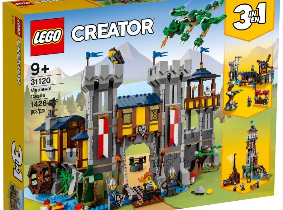 [us]-lego-creator-3in1-medieval-castle-(20%-off),-ninjago-sora’s-transforming-mech-bike-racer-(20%-off),-city-4×4-fire-truck-with-rescue-boat-(20%-off)-or-city-fire-rescue-plane-(20%-off)