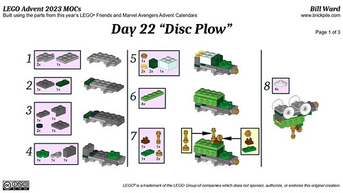 Advent 2023 Day 22 MOC Instructions