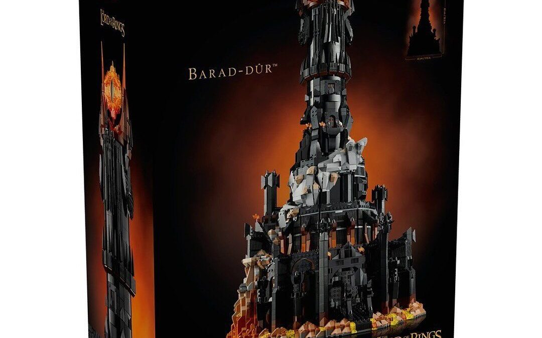 LEGO Icons Lord of the Rings BaradDur (10333) Officially Announced