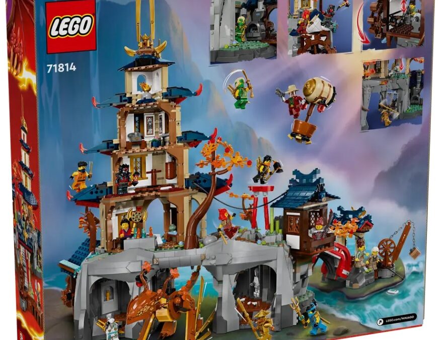 LEGO Ninjago Dragons Rising 71814 Tournament Temple City Summer June 2024 Set Images, Prices & Release Dates