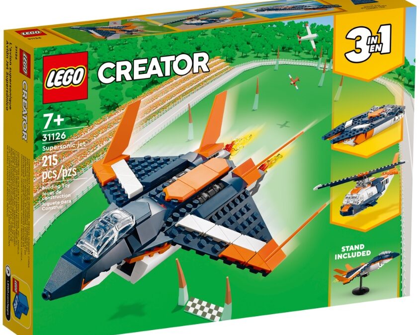 [us]-lego-creator-3in1-supersonic-jet-(17%-off),-speed-champions-lotus-evija-(20%-off)-or-18+-botanical-collection-tiny-plants-(20%-off)
