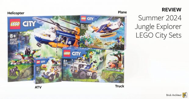 Review: Summer 2024 Jungle Explorer LEGO City Sets