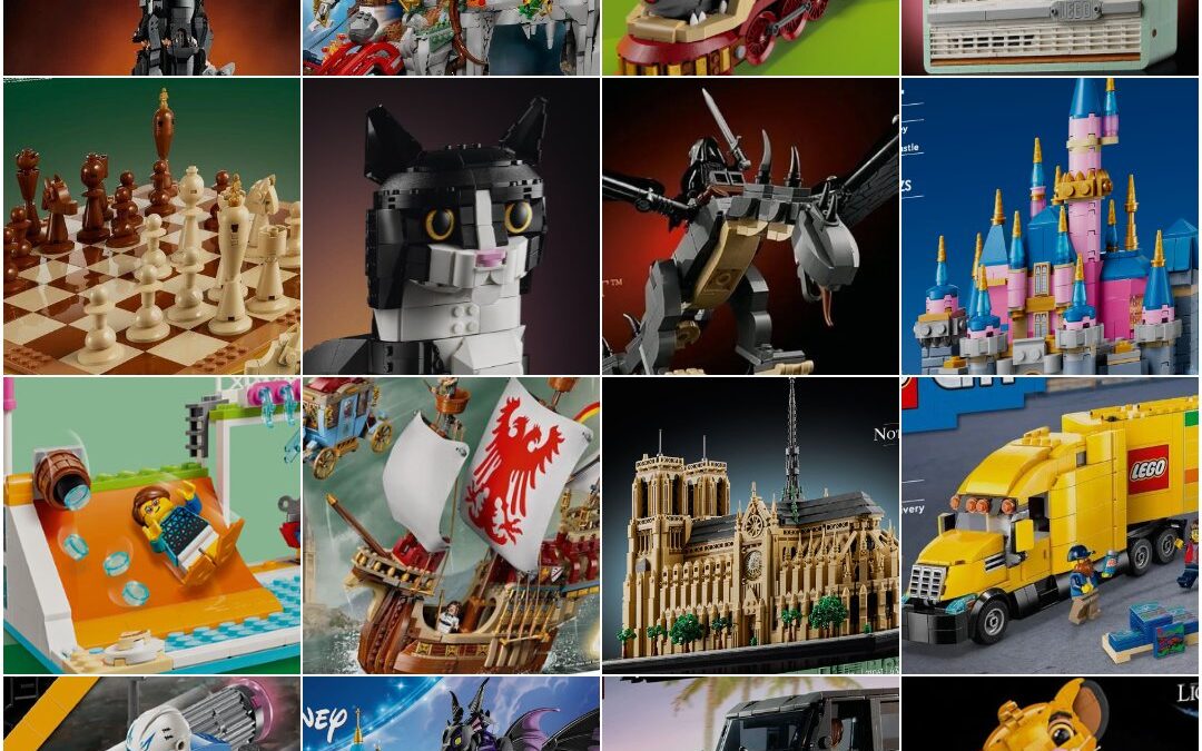 60+ New LEGO Sets for June 2024 Include Barad-dûr, Speed Champions, Notre Dame, Some Big Cats and More