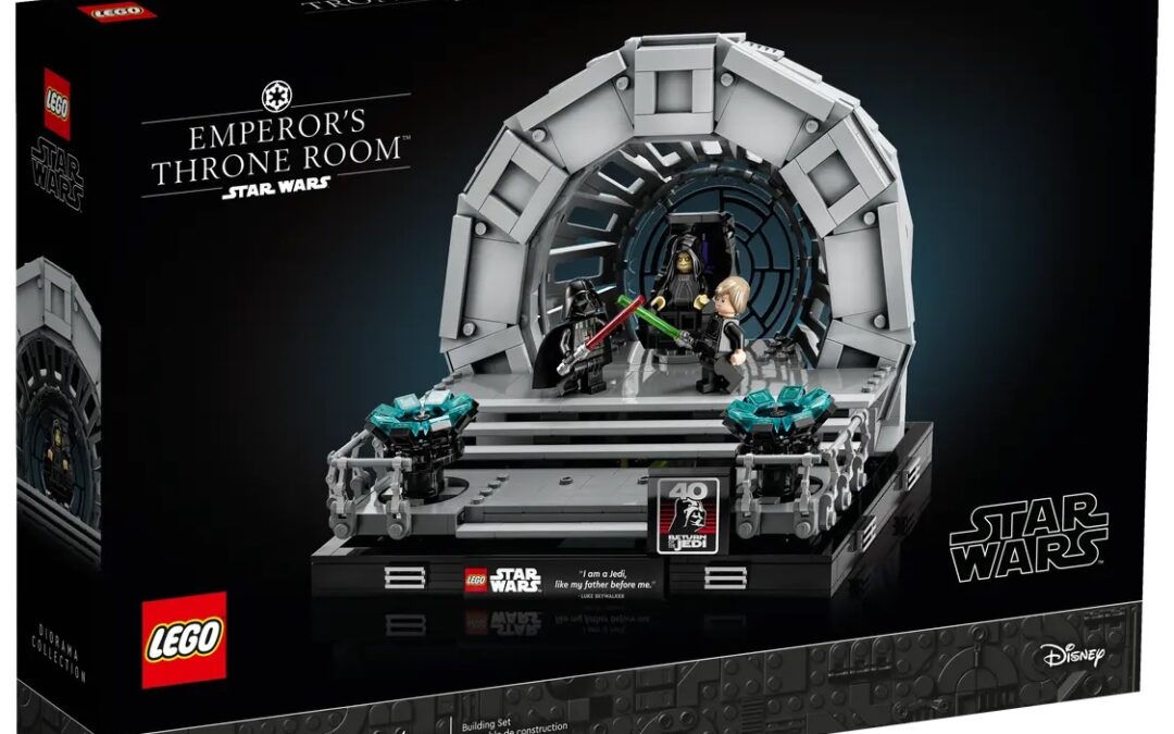 [us]-18+-lego-star-wars-emperor’s-throne-room-diorama-(20%-off),-ninjago-arin’s-battle-mech-(15%-off),-city-police-car-and-muscle-car-(15%-off)-or-marvel-avengers-quinjet-(20%-off)