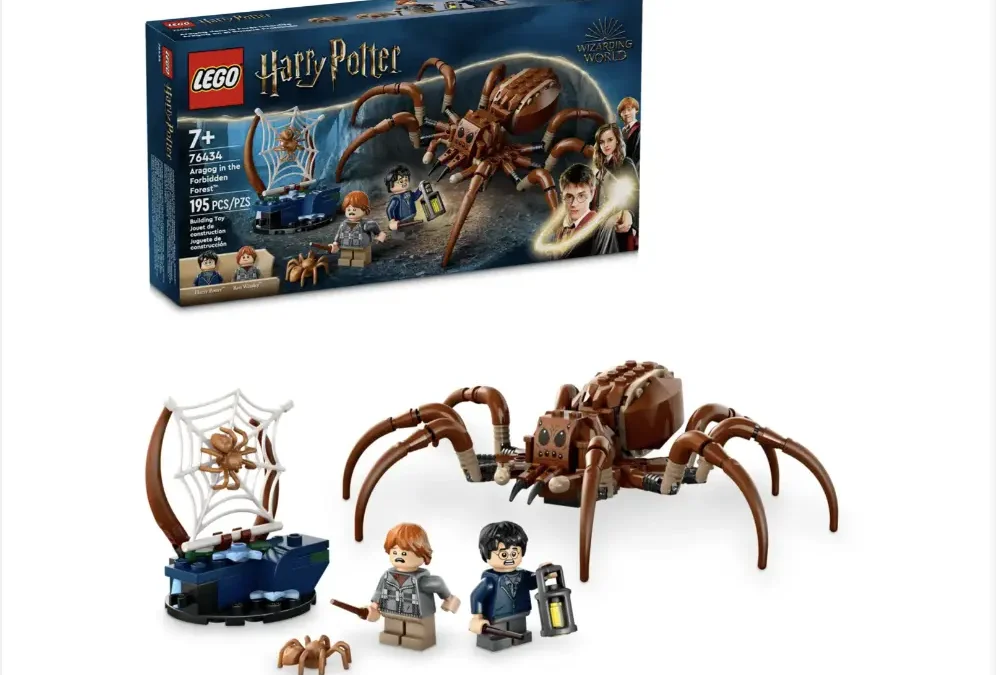 Stories Spun Into Action With LEGO® 76434 Aragog In The Forbidden Forest