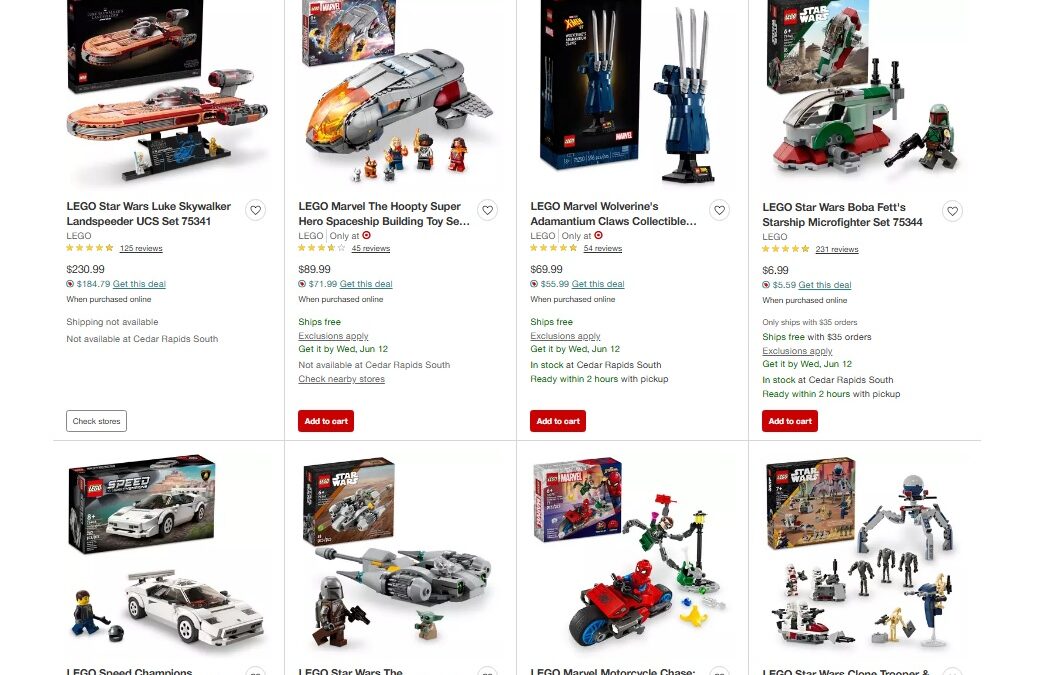 [us]-target-circle-lego-weekly-sale:-june-9-15,-2024-–-20%-off-select-lego-(choose-from-24-lego-sets)