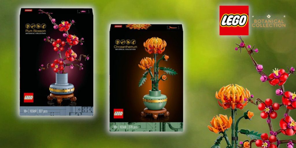 LEGO Botanical Collection: Erste Bilder zu 10368 Chrysantheme & 10369 ...