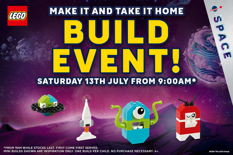 smyths-lego-space-make-&-take-event