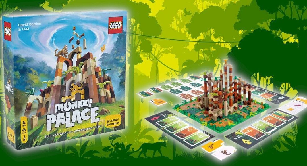 LEGO Monkey Palace: Neues Brettspiel aus LEGO-Steinen erscheint im Oktober.