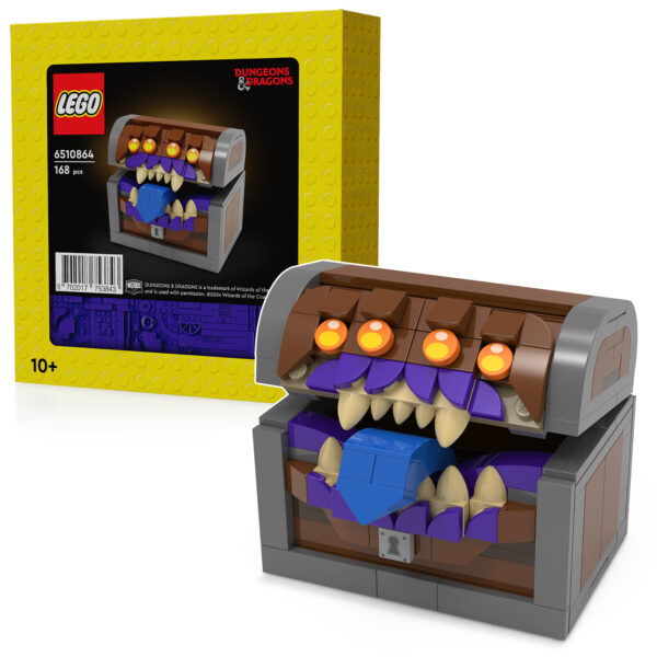 Sur le Shop LEGO : le set 5008325 Dungeons & Dragons Mimic Dice Box est de nouveau offert