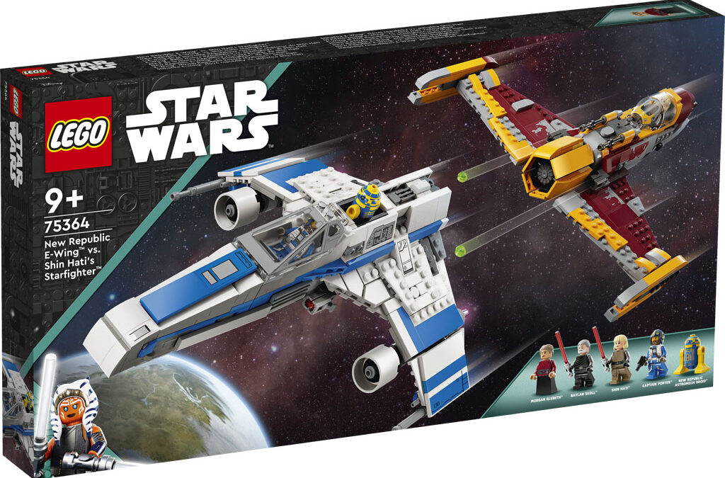 LEGO Star Wars New Republic E-Wing vs. Shin Hati’s Starfighter (75364) Amazon Sale – July 2024