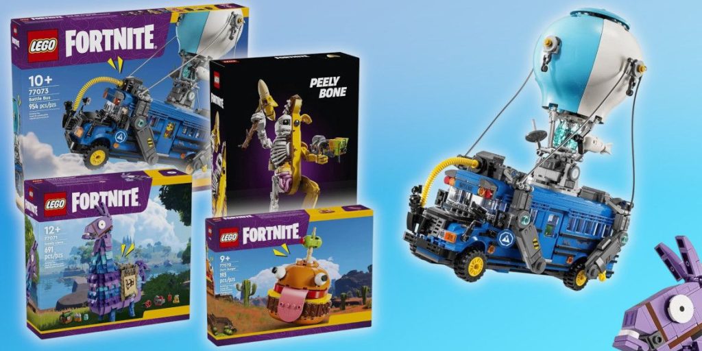 LEGO Fortnite Sets offiziell vorgestellt! Der Battle Bus hebt im Oktober ab!