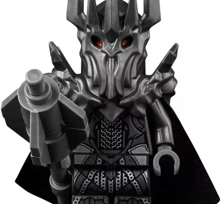 The LEGO® Lord of The Rings Sauron Minifigure: A Dark Lord in Miniature Form