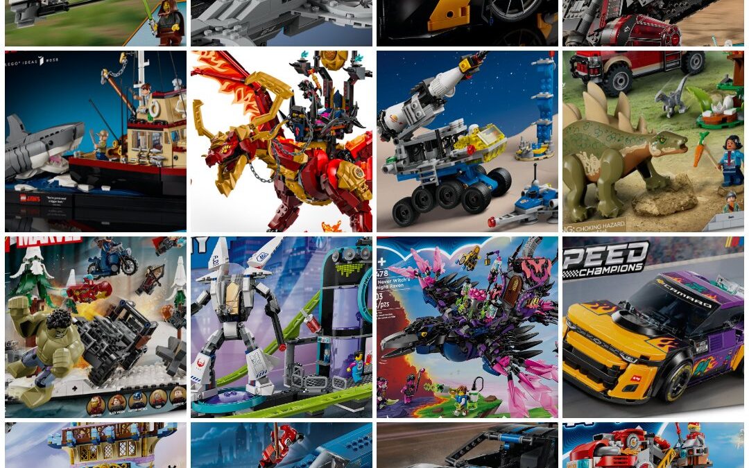 90+ New LEGO Sets for August 2024 Include Star Wars, Technic Cars, New Dinosaurs and More