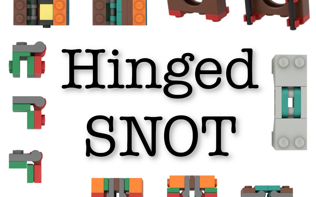 LEGO SNOT: Hinge Techniques and Element Design