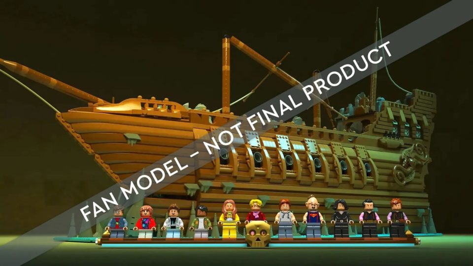 New Official LEGO Set based on Goonies Ship