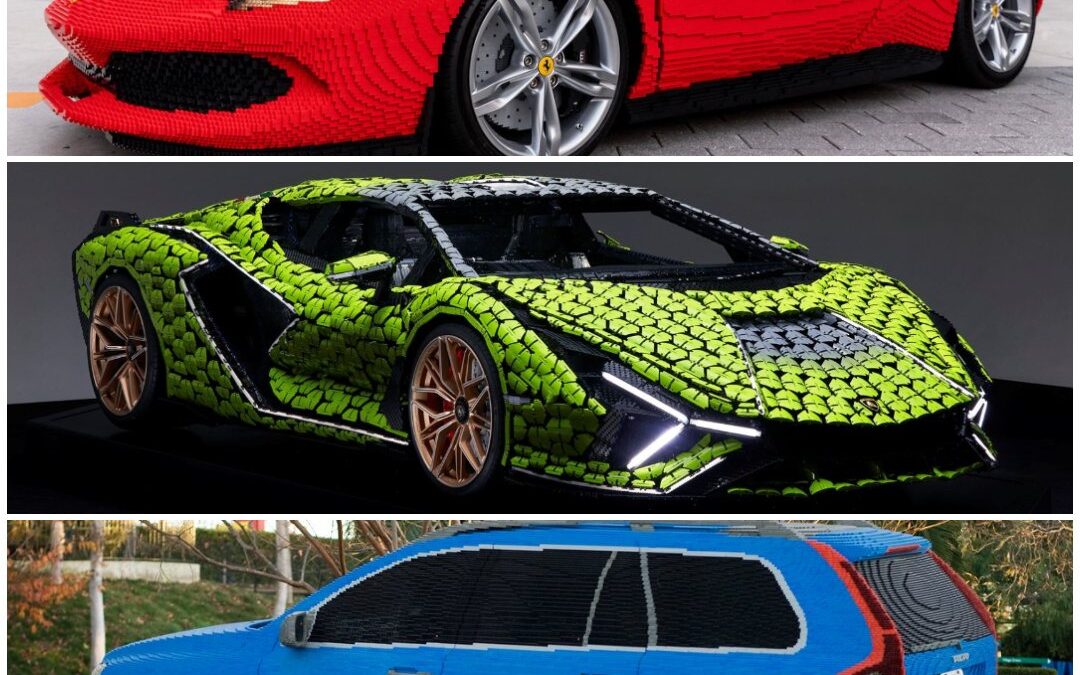 Life-Sized LEGO Cars: Brick-Built Autos From Simple to Stunning