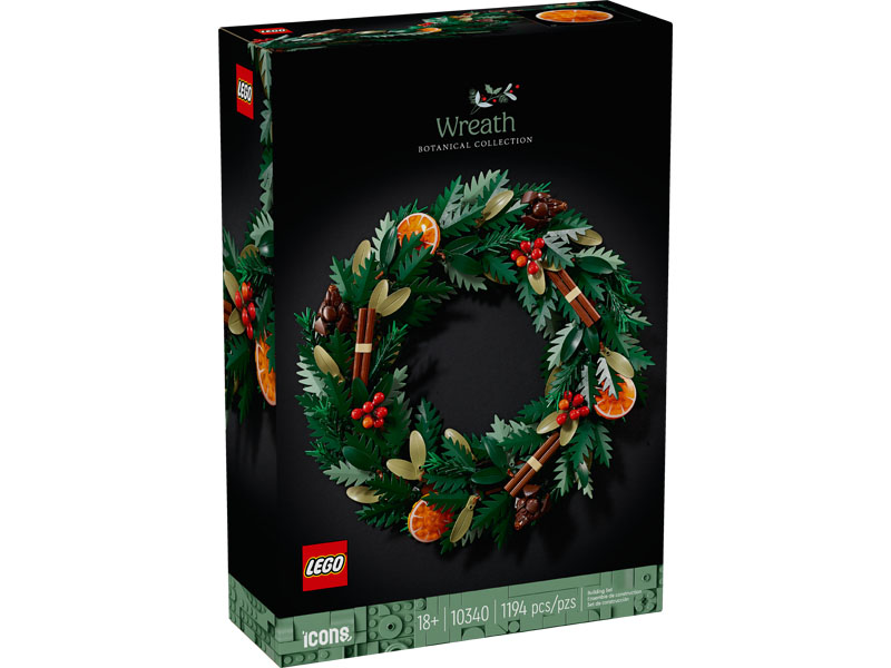 LEGO Botanical Collection Poinsettia and Wreath Officially Announced