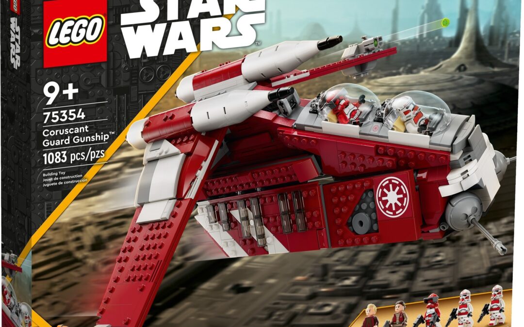 LEGO Star Wars Coruscant Guard Gunship (75354) Amazon Sale – August 2024