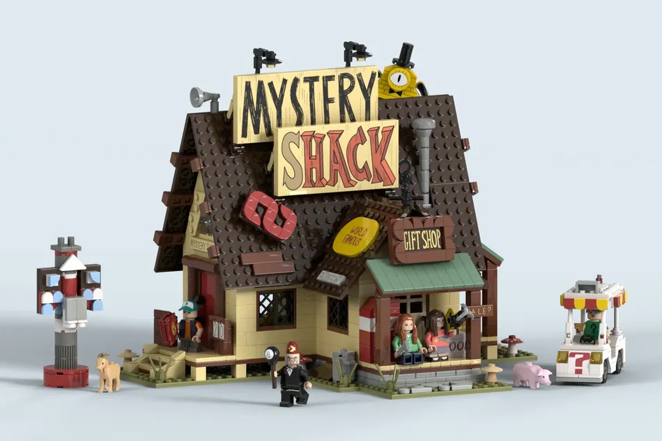 LEGO Ideas Gravity Falls – The Mystery Shack Achieves 10,000 Supporters