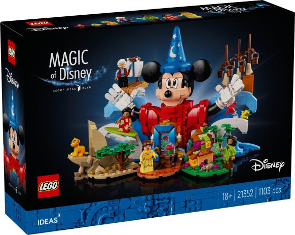 LEGO Ideas Magic of Disney (21352) Revealed