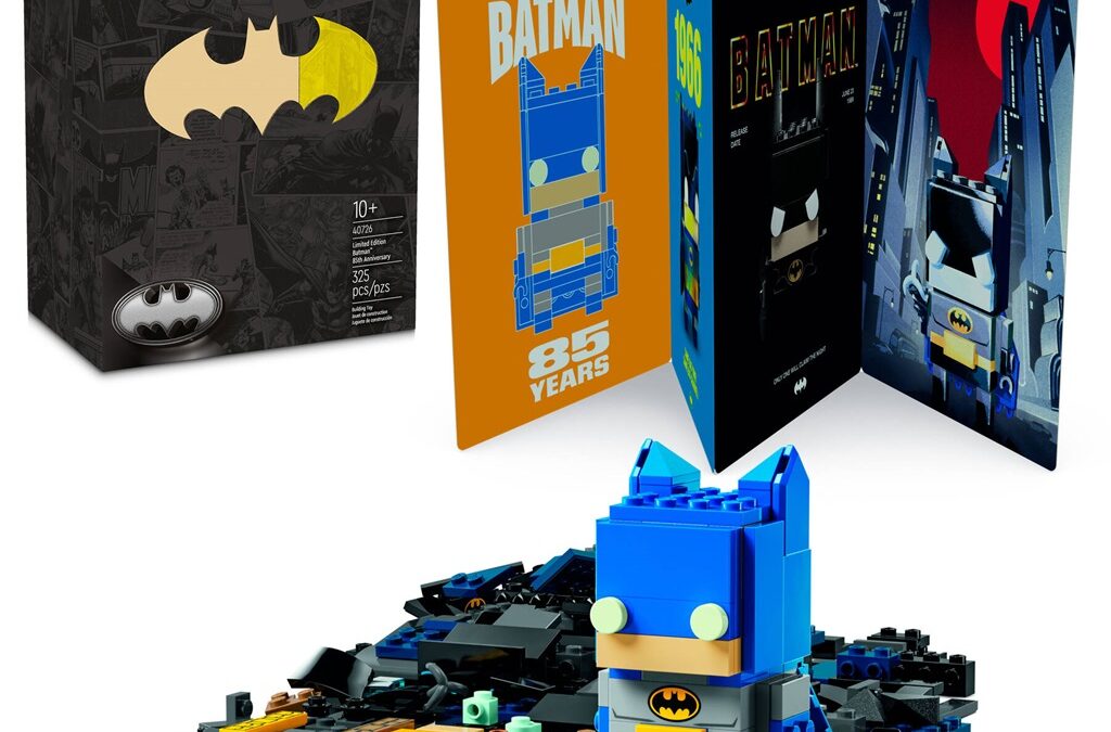 LEGO BrickHeadz Limited Edition Batman 85th Anniversary (40726) Revealed