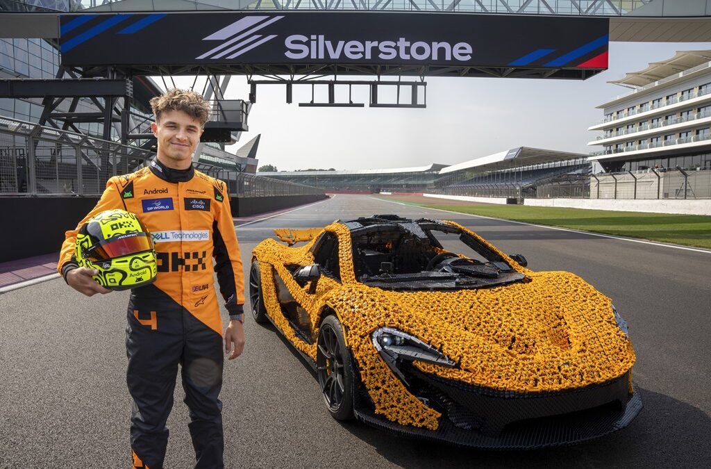 Life-Sized LEGO Technic McLaren P1 at Silverstone