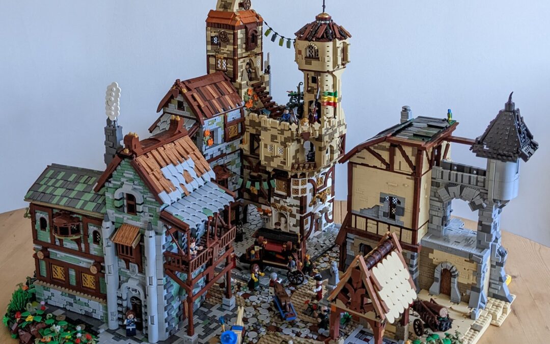 Medieval Alley: A Sprawling LEGO Castle Project