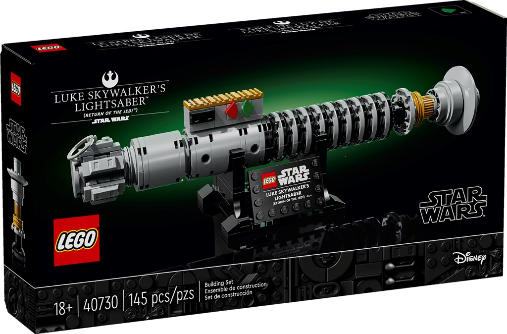 LEGO Star Wars Luke Skywalker’s Lightsaber (40730) GWP Revealed