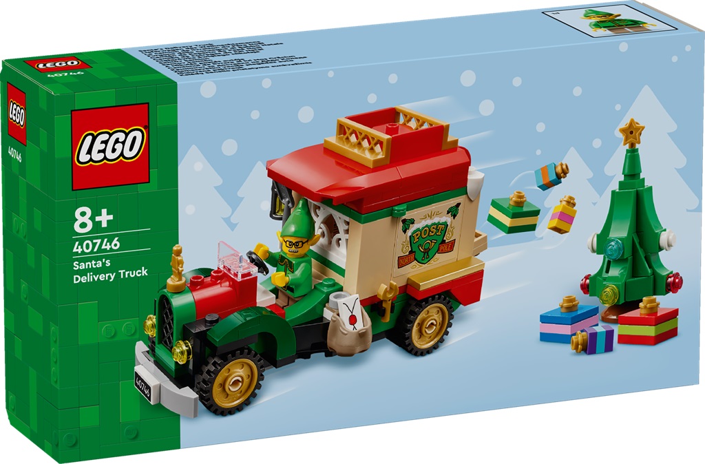 LEGO Seasonal Santa’s Delivery Truck (40746) Officially Announced