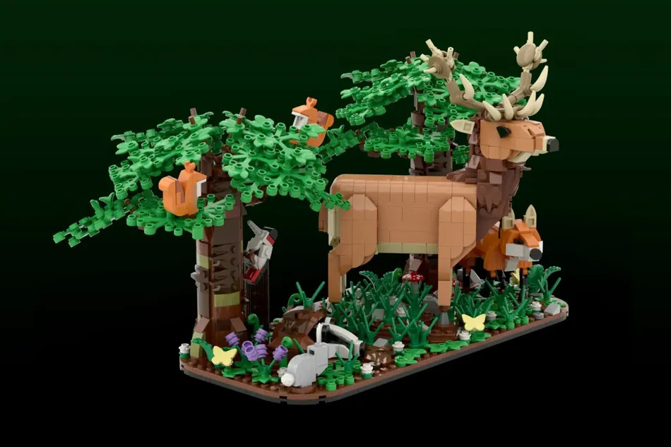 LEGO Ideas Woodland Wildlife Achieves 10,000 Supporters