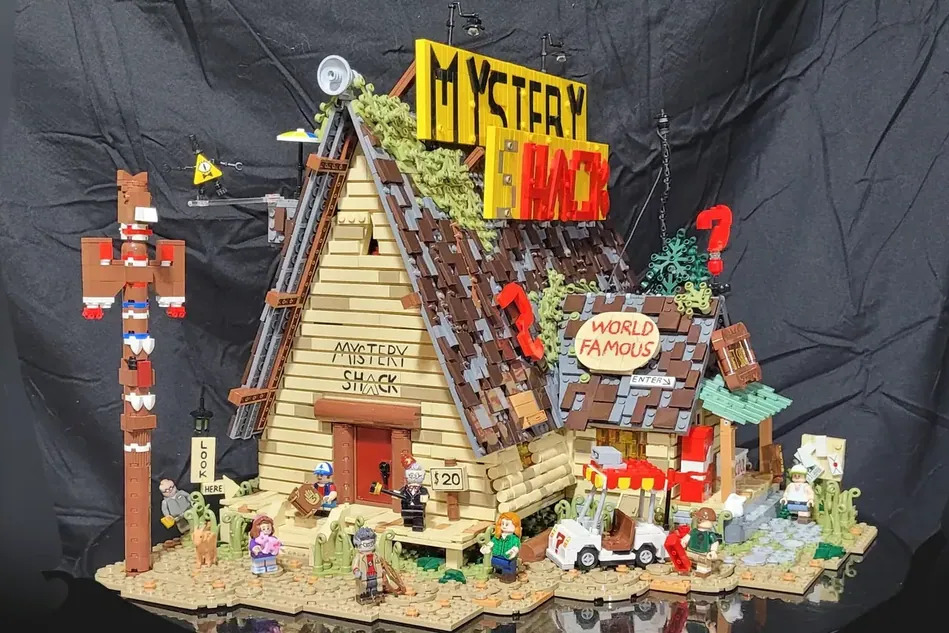 LEGO Ideas Gravity Falls Mystery Shack Achieves 10,000 Supporters