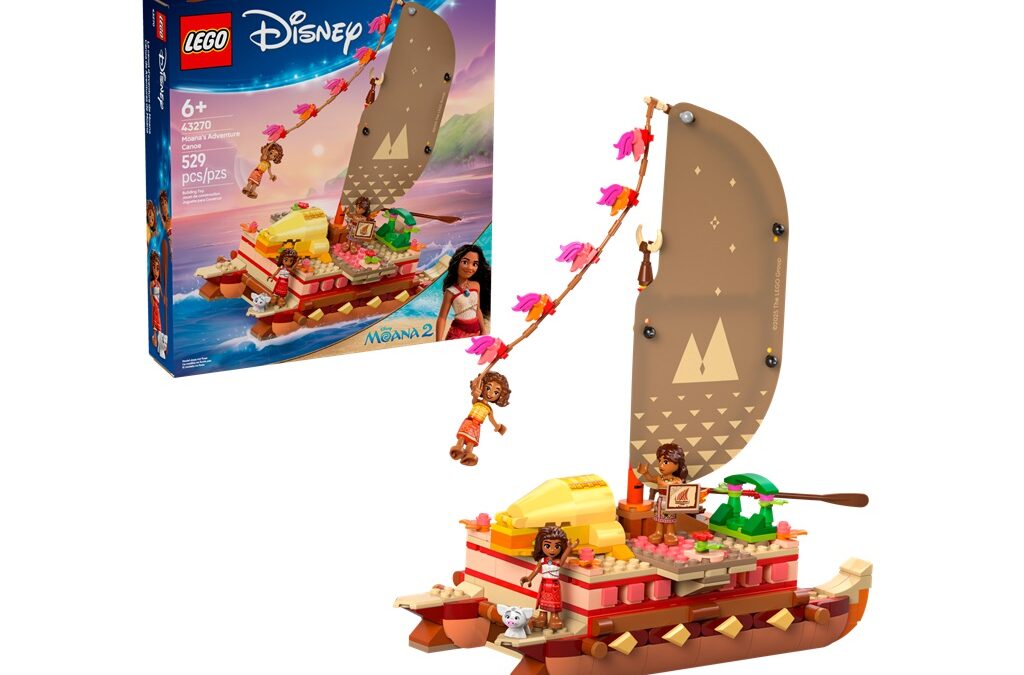 LEGO Disney Moana 2025 Sets Revealed