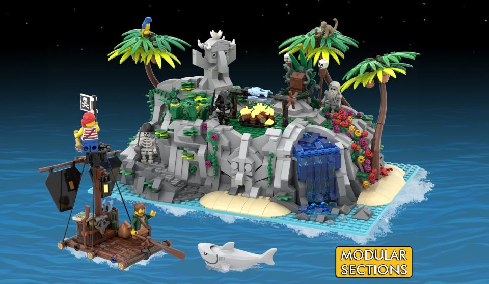 “Tapu Island” by Marooned Marin [BrickLink Edition]