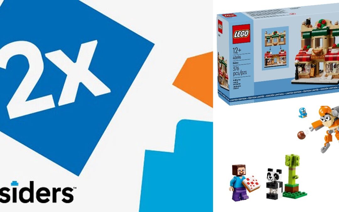 LEGO Double Points Event & Bakery/Polybag Bundle Promotions Live on LEGO Shop