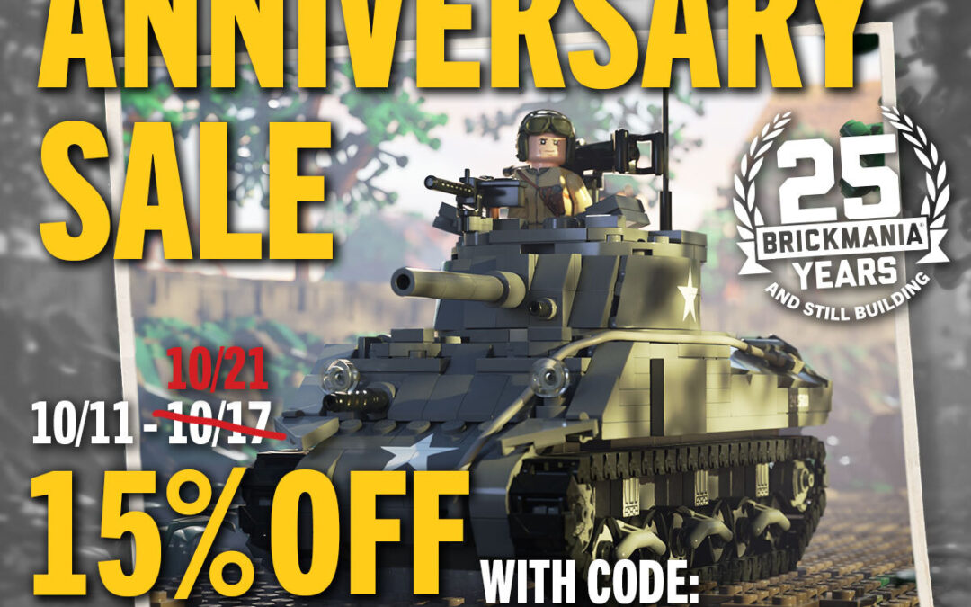 Extended Anniversary Sale and a Look at the Week Ahead!