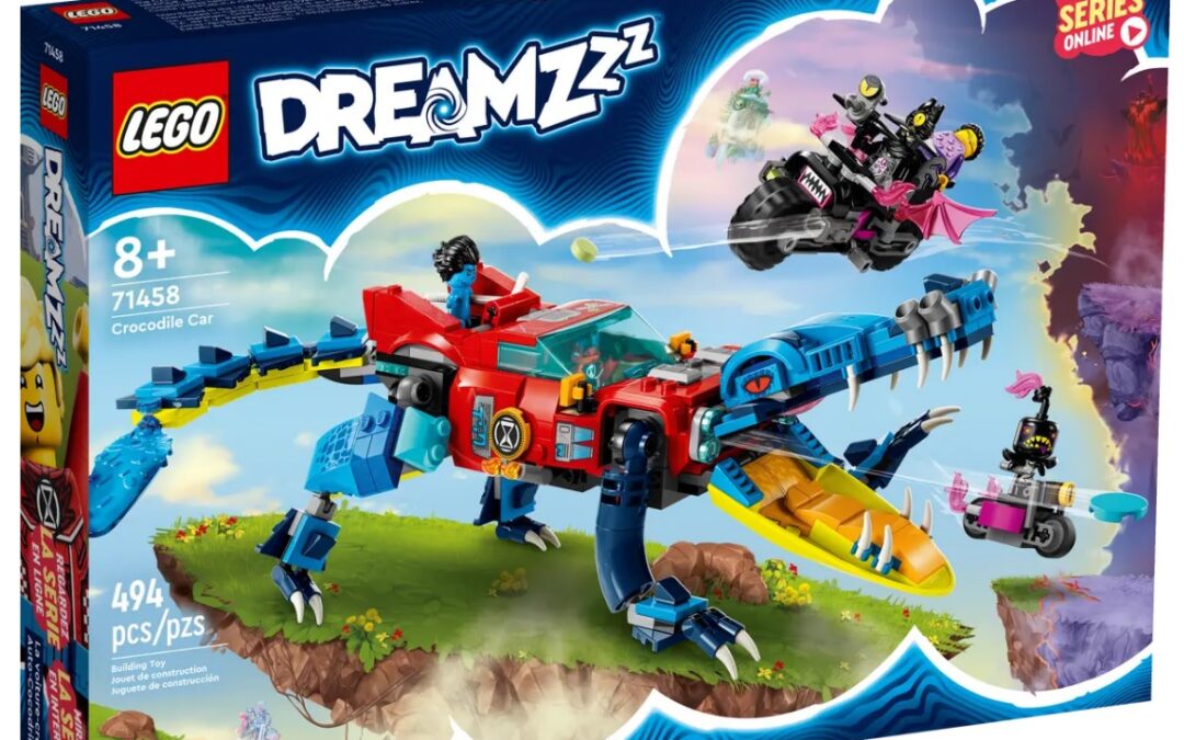 [US] LEGO DREAMZzz Crocodile Car (55% off), Marvel Wolverine Construction Figure (31% off), Creator 3in1 Space Roller Coaster (20% off) or Creator 3in1 Beach Camper Van (21% off)