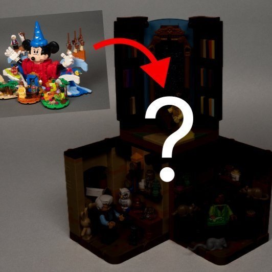 Transforming a LEGO Set to Minifigure Habitats with a Little Disney Magic