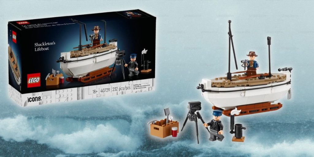 LEGO Icons 40729 Shackletons Rettungsboot: Alle Bilder und Infos zur Gratisbeigabe